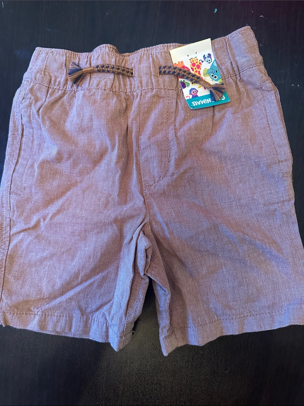 Garanimals Kids' Casual Elastic-Waist Shorts - Dusty Mauve